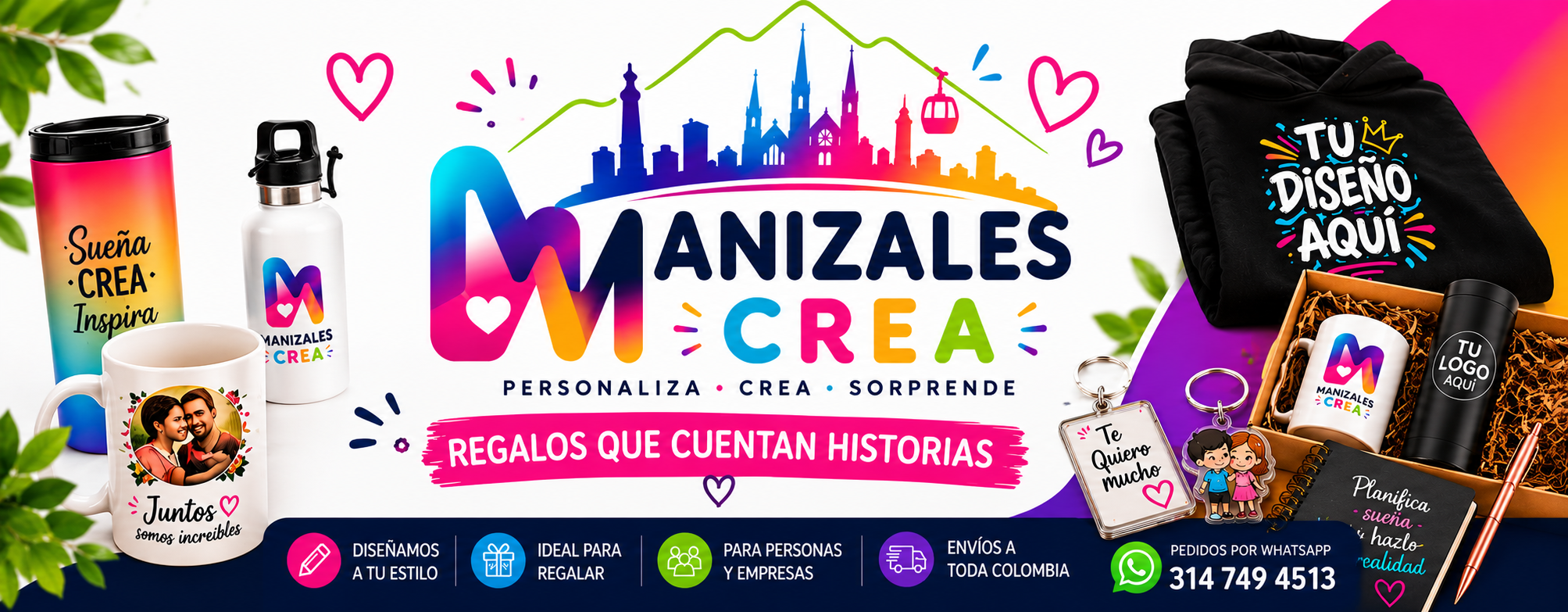 Productos personalizados Manizales Crea