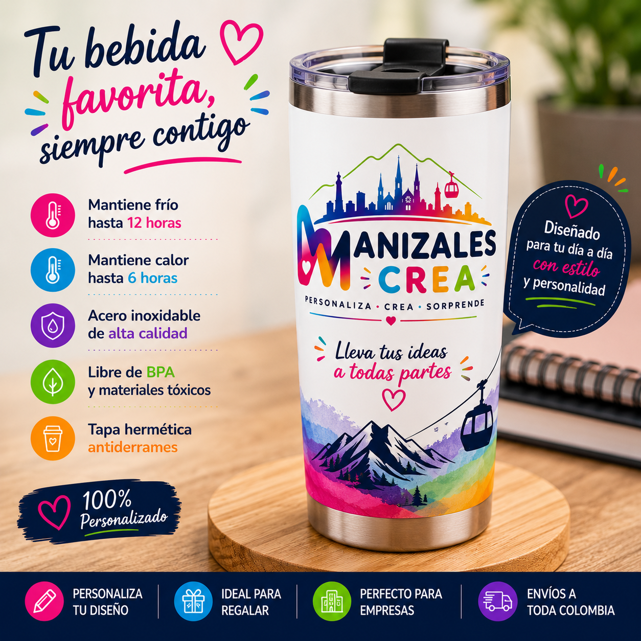 Termos personalizados